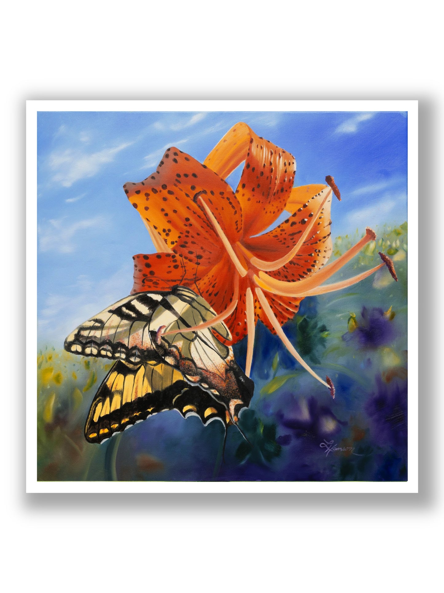 Hanging Out For Lunch Print
