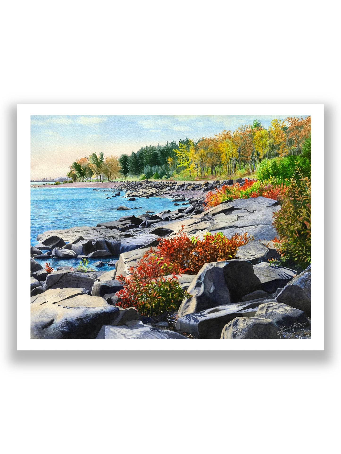 North Shore -Brighton Beach Duluth Print