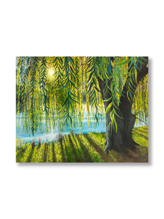 Willow Sunrise Print