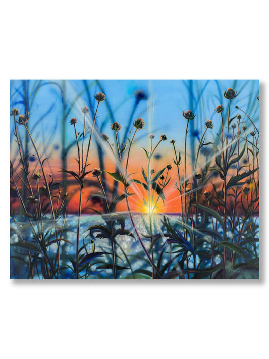Sunset Silhouette Print