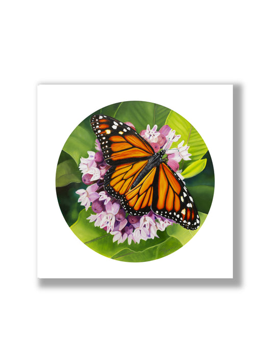 Monarch's Home Print